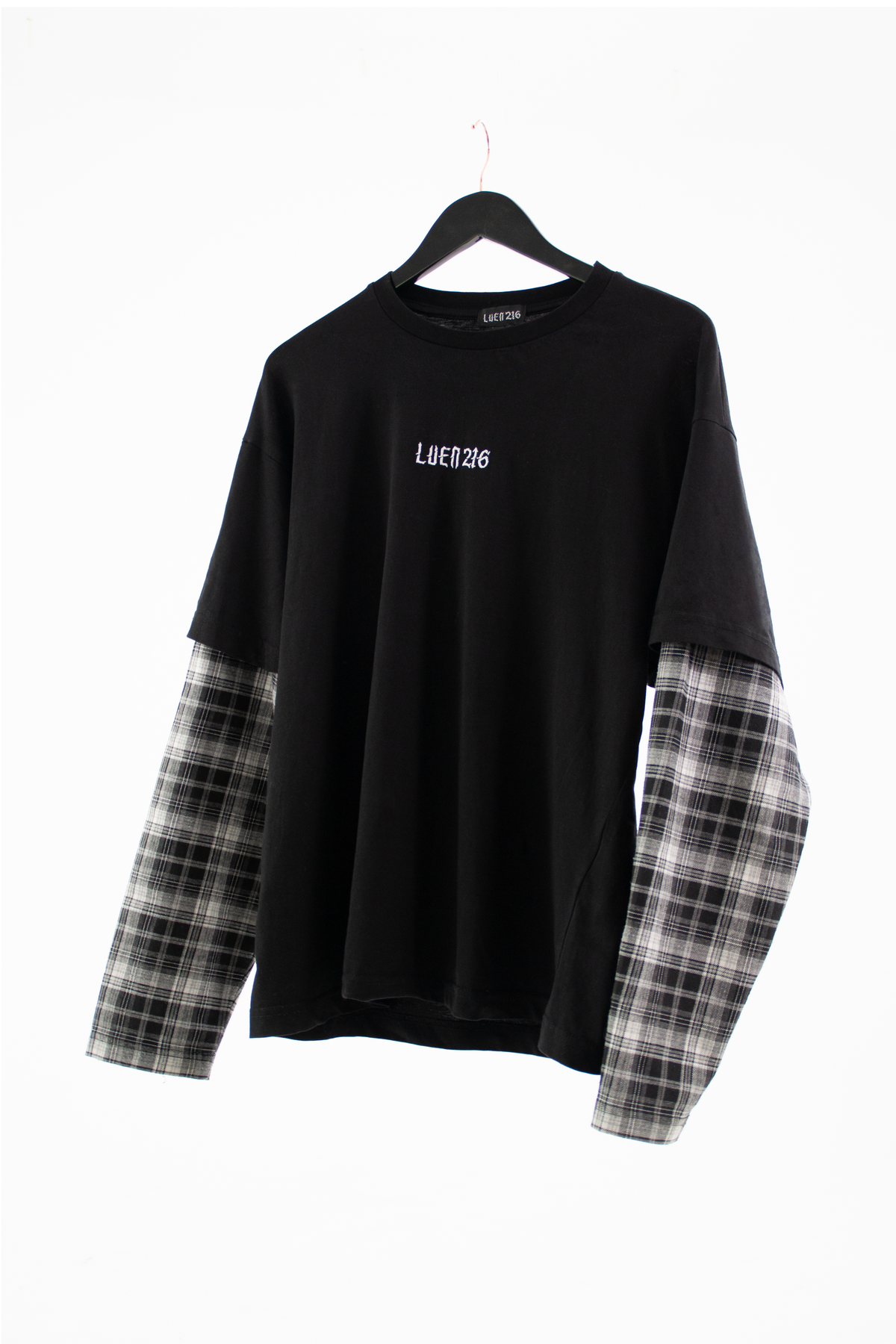 Luen216 Abyss Blade Longsleeve Checkered Black