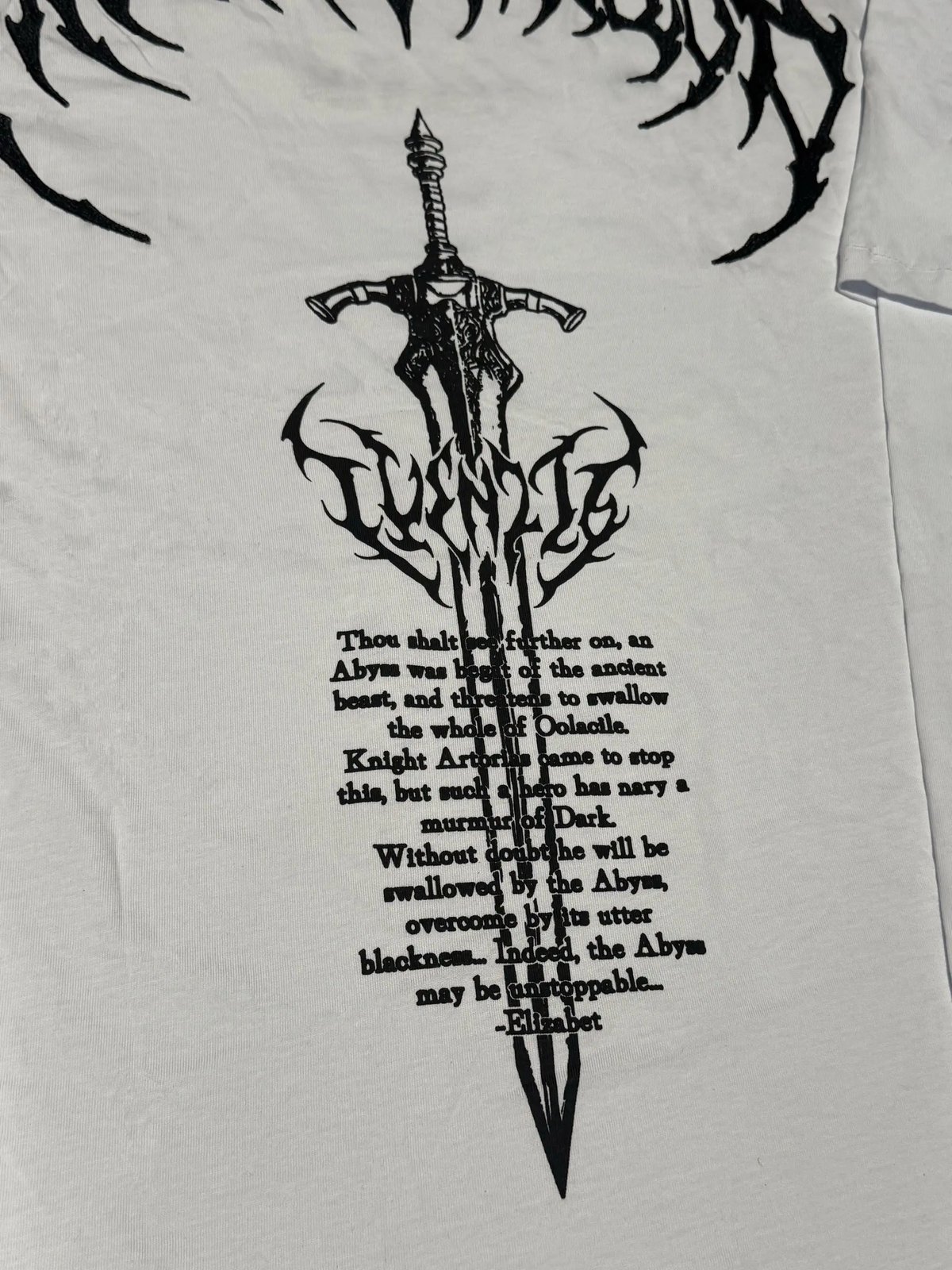 Luen216 Abyss Blade Longsleeve White