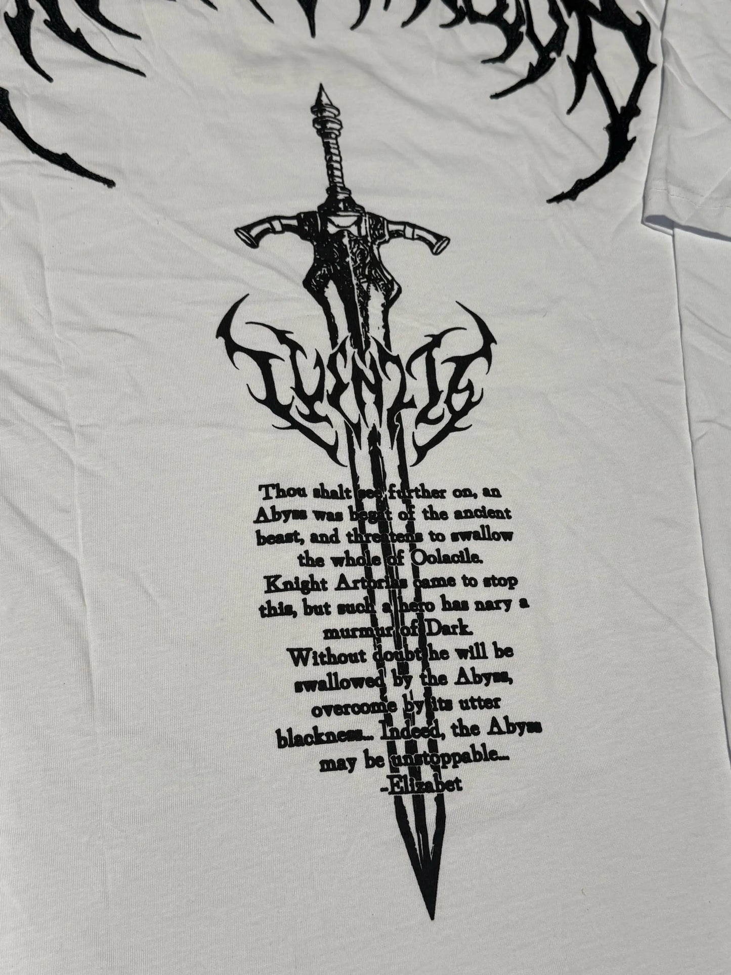 Luen216 Abyss Blade Longsleeve White