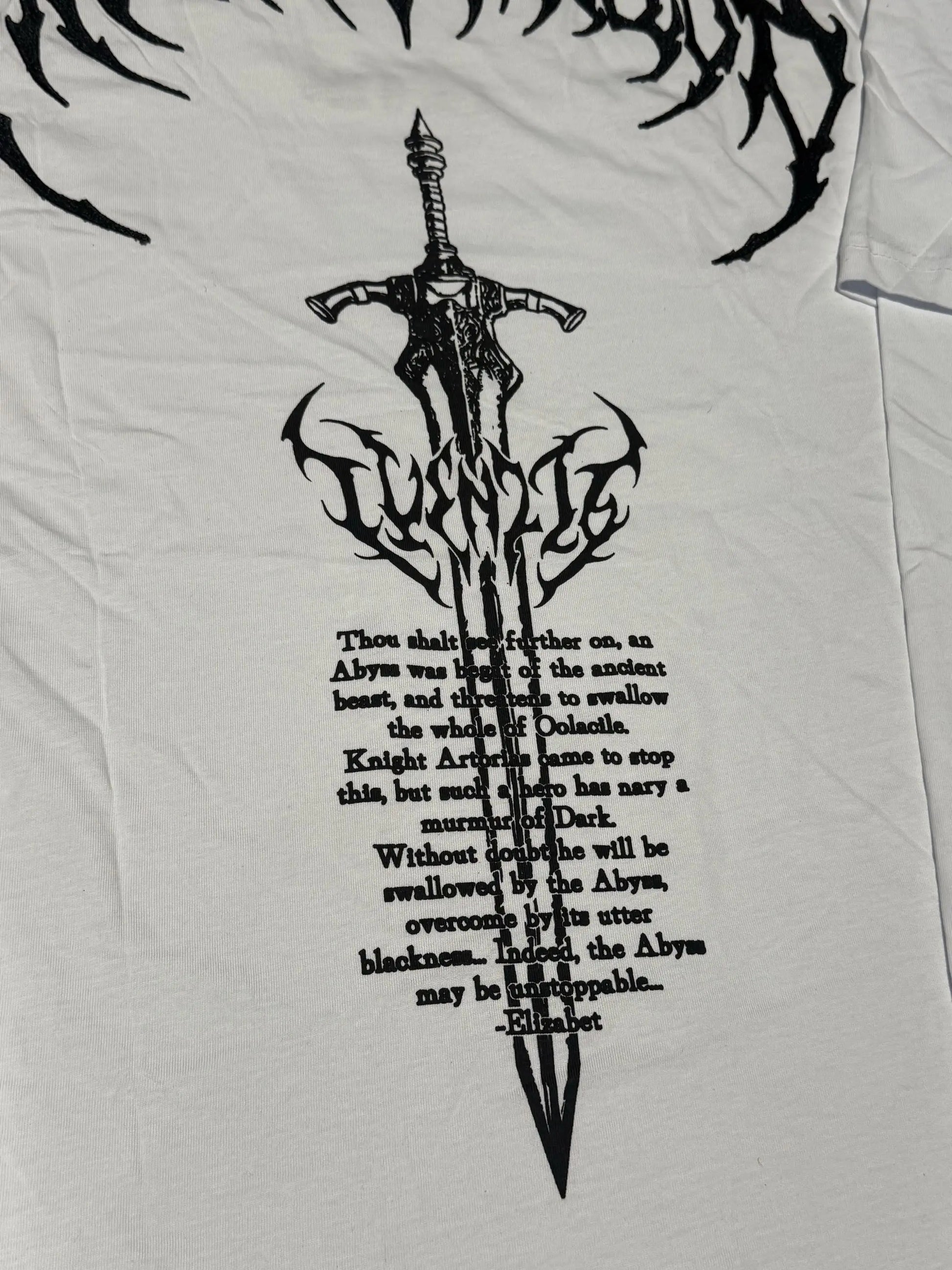 Luen216 Abyss Blade Longsleeve White