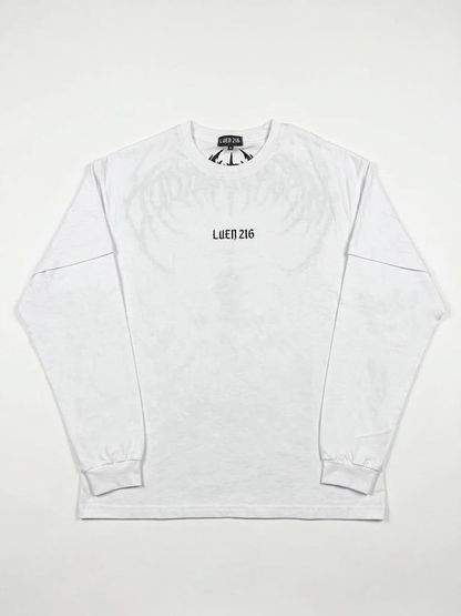 Luen216 Abyss Blade Longsleeve White